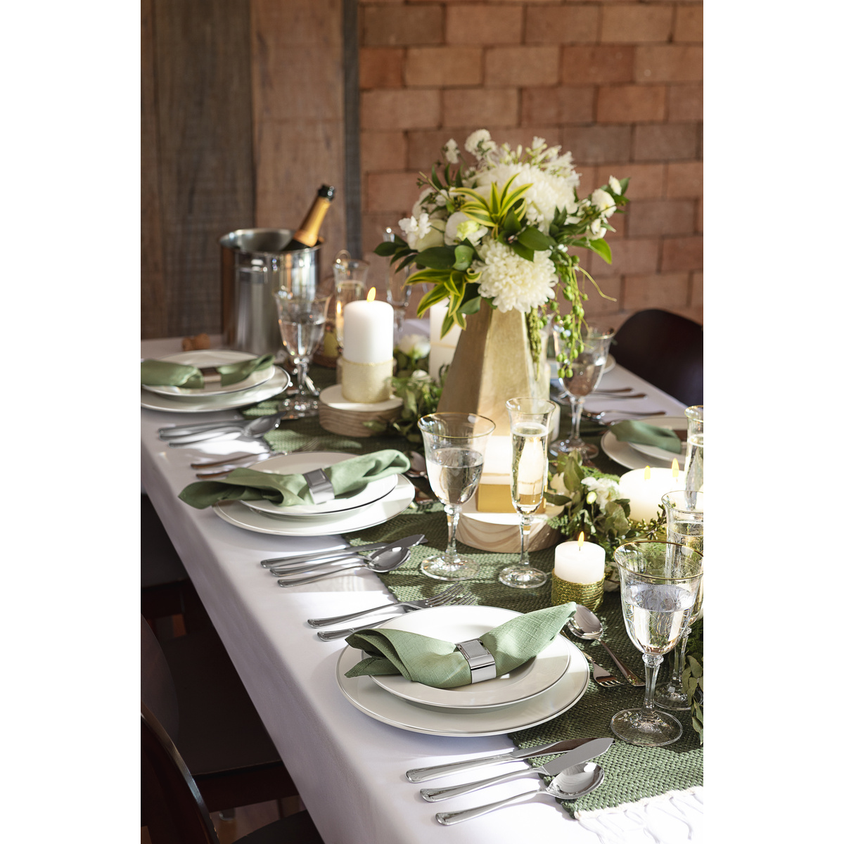 Aparelho de Jantar Tramontina Joana em Porcelana Decorada 20 Pe&ccedil;as Cor Branco - SKU 96010587 - 9 image number 8