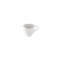 X&iacute;cara Caf&eacute; Tramontina Atena em Porcelana Decorada 100ml Cor Prata | Filete - SKU 96010623 - 1