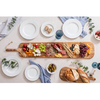 Aparelho de Jantar Tramontina Ingrid em Porcelana Decorada 30 Pe&ccedil;as Cor Branco - SKU 96011890 - 4 image number 3