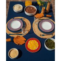 Aparelho de Jantar Tramontina Lazuli em Porcelana Decorada 30 Pe&ccedil;as Cor Decorado - SKU 96012590 - 5 image number 4