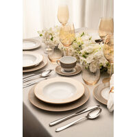 Prato Sobremesa Tramontina Aurum em Porcelana 21 cm Cor Branco - SKU 96012706 - 2 image number 1