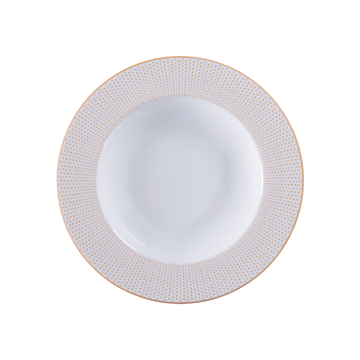 Prato Fundo Tramontina Aurum em Porcelana Decorada 23 cm