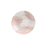 Prato Raso Tramontina Rosé em Porcelana Decorada 28 cm