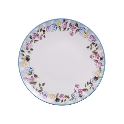 Prato Raso Tramontina Aura em Porcelana Decorada 25 cm Cor Decorado - SKU 96580136 - 1
