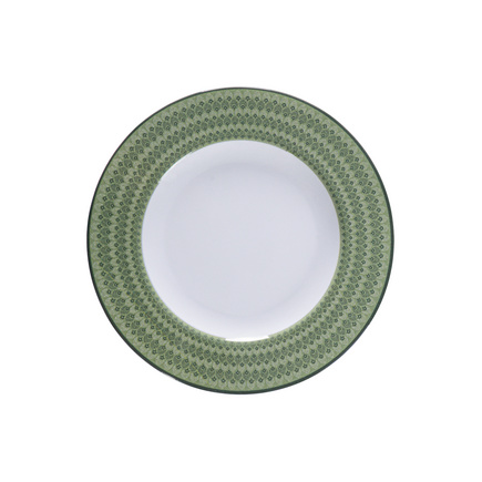 Prato Sobremesa Tramontina Zenith em Porcelana 21 cm Cor Branco - SKU 96580647 - 1