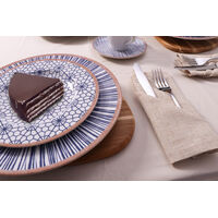 Aparelho de Jantar Tramontina Abstratta em Porcelana Decorada 20 Pe&ccedil;as Cor Azul - SKU 96589048 - 2 image number 1