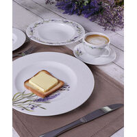 Aparelho de Jantar Tramontina Lilla em Porcelana Decorada 20 Pe&ccedil;as Cor Lil&aacute;s - SKU 96589052 - 2 image number 1