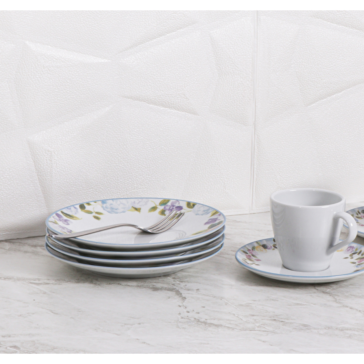 Aparelho de Jantar Tramontina Aura em Porcelana Decorada 20 Pe&ccedil;as Cor Decorado - SKU 96589069 - 6 image number 5