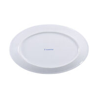Travessa Oval Tramontina Celine em Porcelana 23,50x15,5 cm Cor Branco - SKU 96601472 - 3 image number 2
