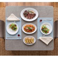 Travessa Oval Tramontina Celine em Porcelana 23,50x15,5 cm Cor Branco - SKU 96601472 - 6 image number 5