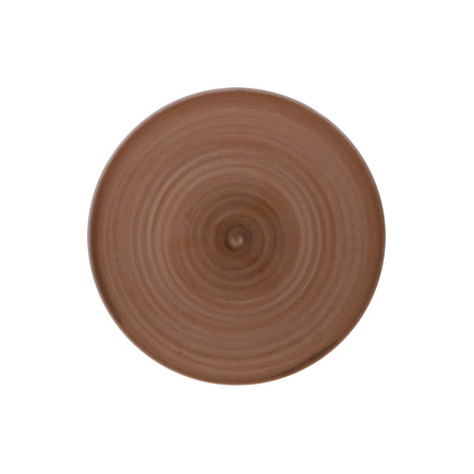 Prato Raso Tramontina Paraty Mocha em Porcelana 25 cm Cor Branco - SKU 96601504 - 1