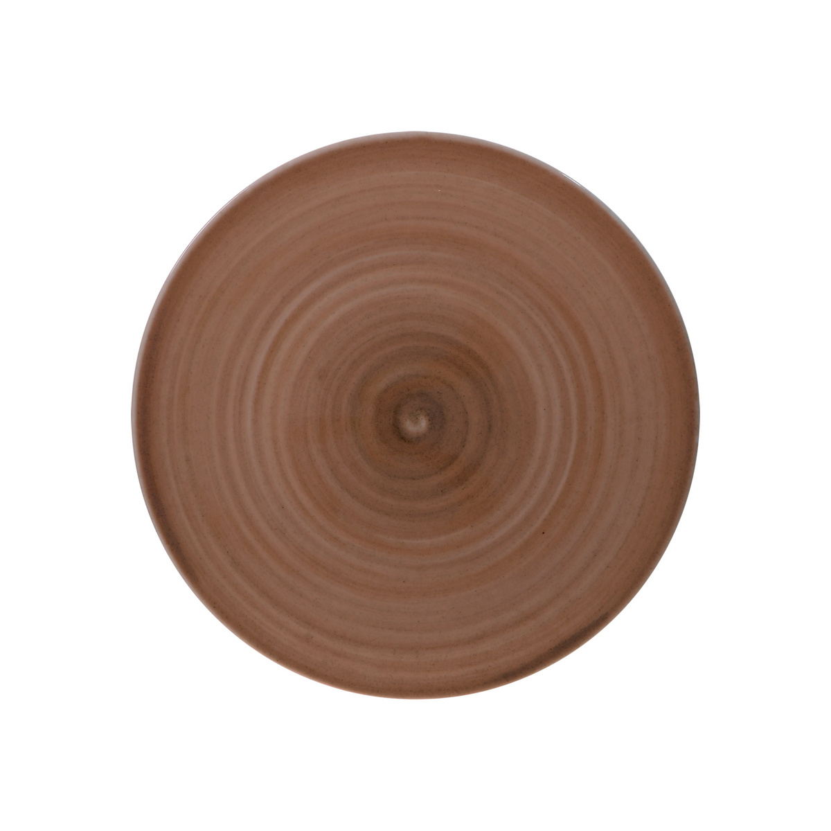 Prato Raso Tramontina Paraty Mocha em Porcelana 25 cm