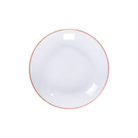 Prato Fundo Tramontina Jeri Mocha em Porcelana 22cm Cor Branco - SKU 96601611 - 1 image number 0