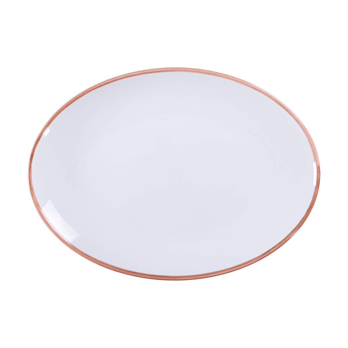 Travessa Oval Tramontina Jeri Mocha em Porcelana 32cm Cor Branco - SKU 96601671 - 1 image number 0