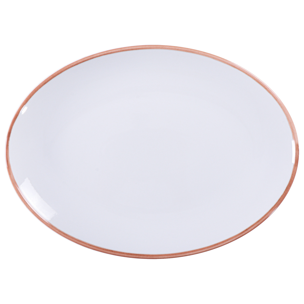 Travessa Oval Tramontina Jeri Mocha em Porcelana 40cm Cor Branco - SKU 96601672 - 1 image number 0