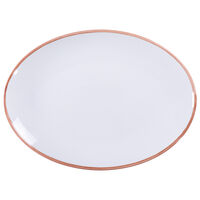 Travessa Oval Tramontina Jeri Mocha em Porcelana 40cm Cor Branco - SKU 96601672 - 1 image number 0
