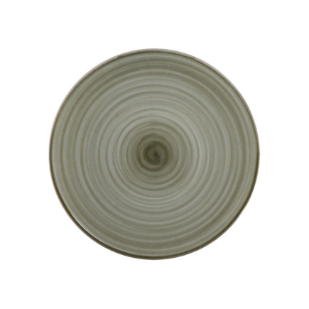 Prato Raso Tramontina Paraty Verde em Porcelana 27 cm Cor Branco - SKU 96601702 - 1