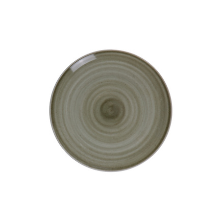 Prato Sobremesa Porcelana Tramontina Paraty Verde 19 cm Cor Branco - SKU 96601708 - 1