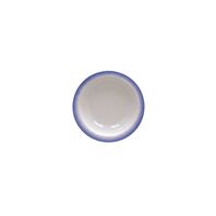 Prato Fundo Tramontina Rústico Azul em Porcelana Decorada 22 cm