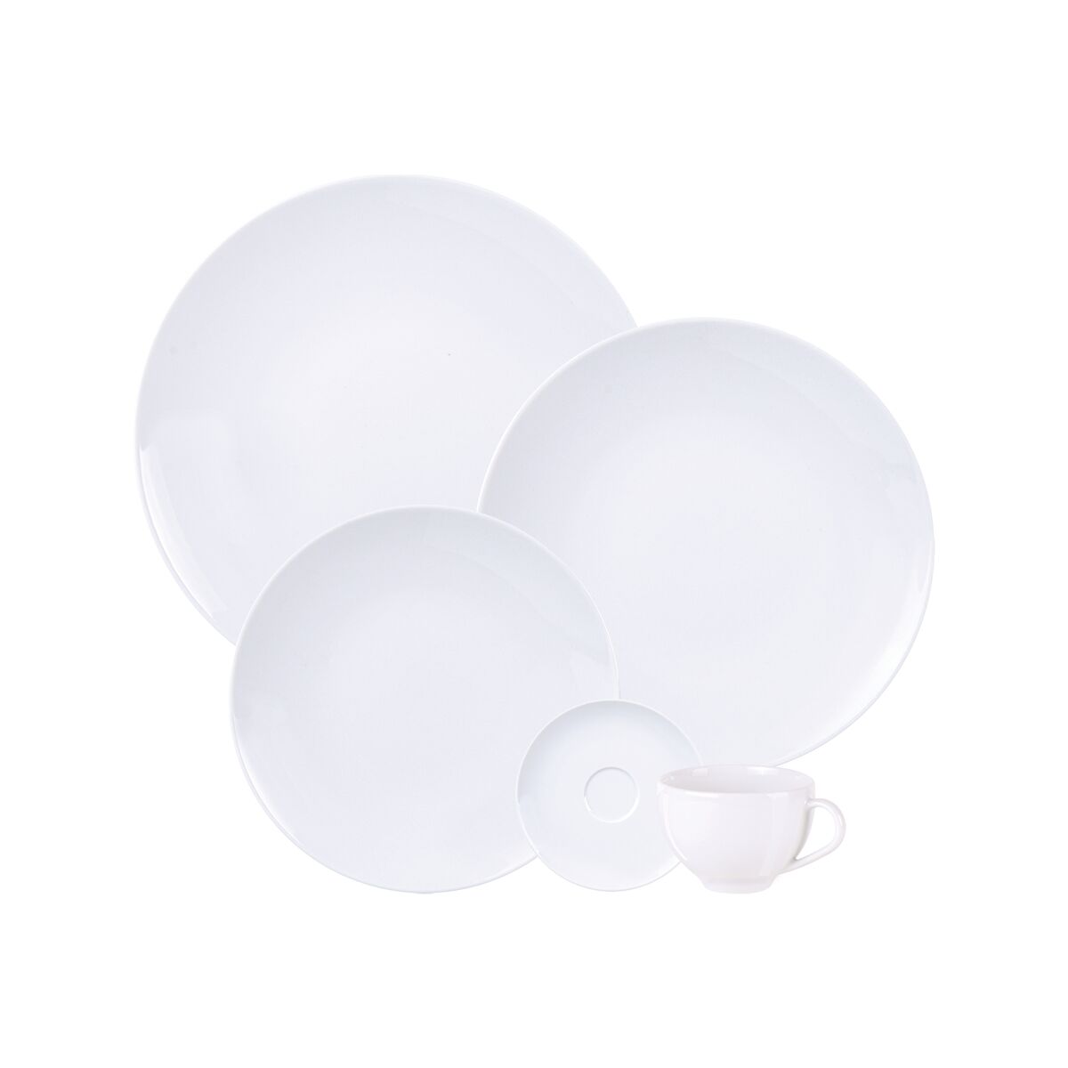 Juego de Vajilla Tramontina Antonella en Porcelana 20 Piezas