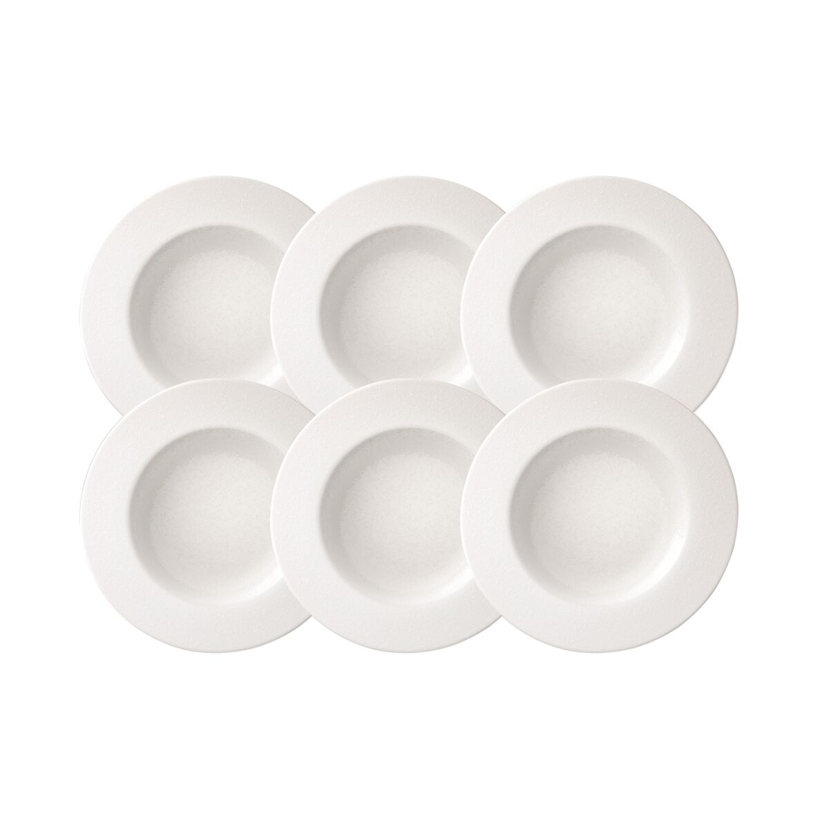 Kit Prato Fundo Tramontina Quartzo em Porcelana 23 cm 06 Pe&ccedil;as Cor Branco - SKU 96950139 - 3 image number 2