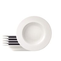 Kit Prato Fundo Tramontina Quartzo em Porcelana 23 cm 06 Pe&ccedil;as Cor Branco - SKU 96950139 - 1 image number 0