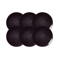 Kit Prato Sobremesa Tramontina Lunar em Porcelana Decorada 21 cm 06 Pe&ccedil;as Cor Decorado - SKU 96950144 - 3 image number 2