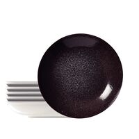 Kit Prato Fundo Tramontina Lunar em Porcelana Decorada 22 cm 06 Peças