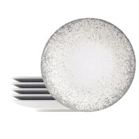 Kit Prato Raso Tramontina Camila em Porcelana Decorada 28 cm 06 Pe&ccedil;as Cor Cinza - SKU 96950180 - 1 image number 0