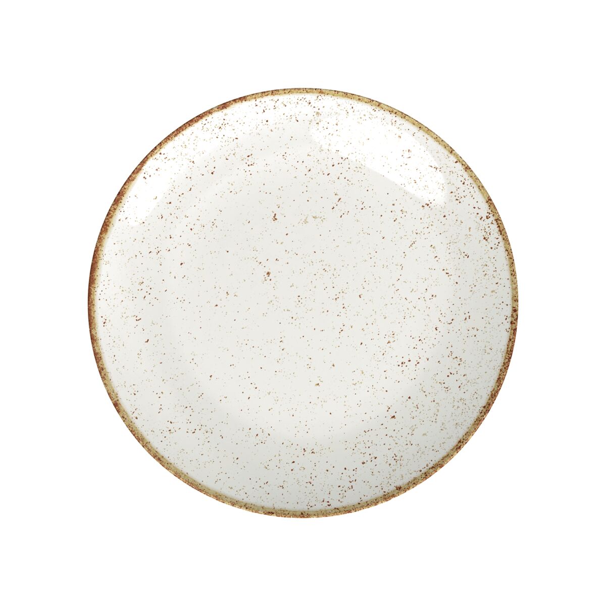 Tramontina Rústico Brown 25 cm Decorated Porcelain Dinner Plate