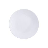 Prato Sobremesa Tramontina Tijuca em Porcelana 23 cm Cor Branco - SKU 96980149 - 1 image number 0