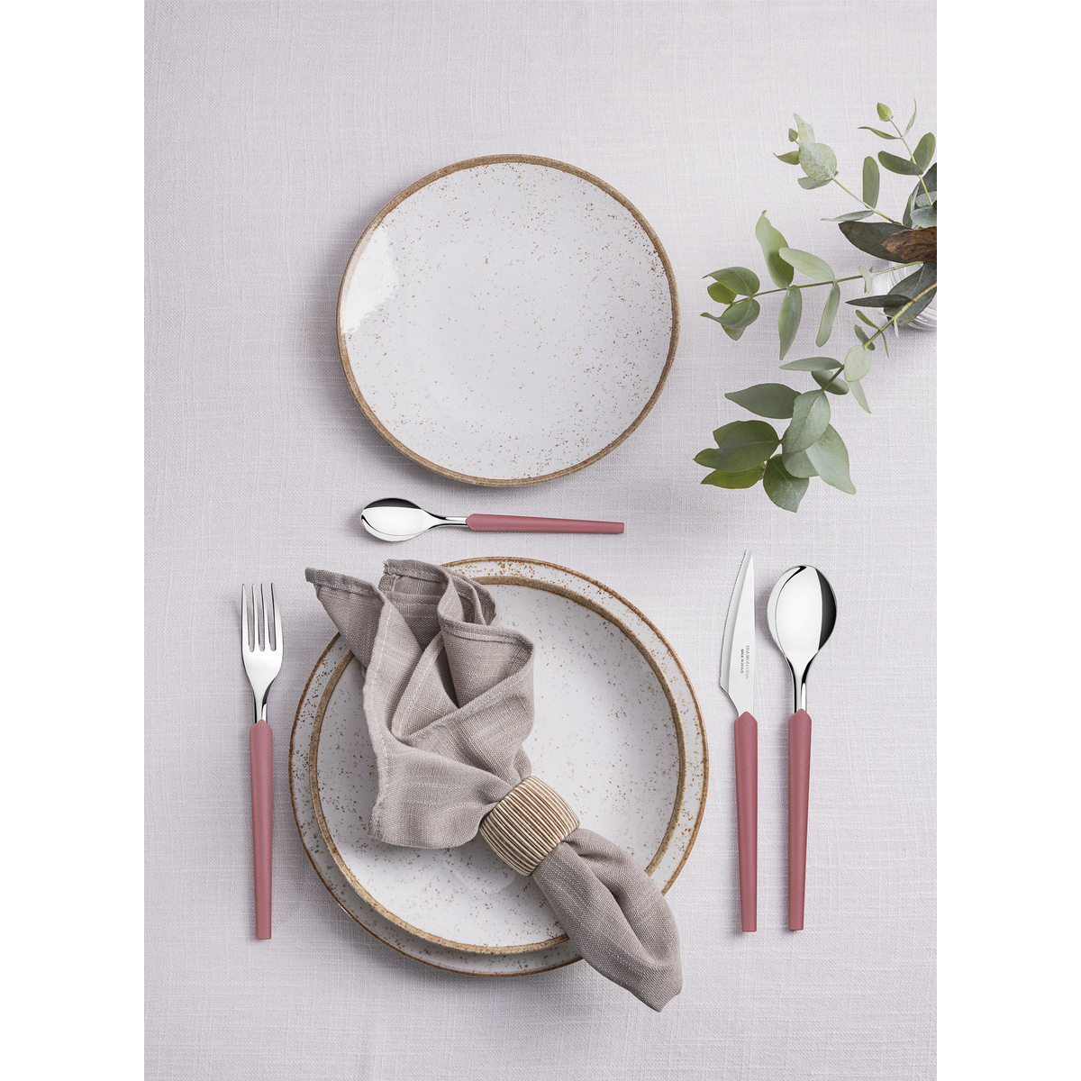 Aparelho de Jantar Tramontina R&uacute;stico Marrom em Porcelana 20 Pe&ccedil;as Cor Branco - SKU 96989012 - 2 image number 1