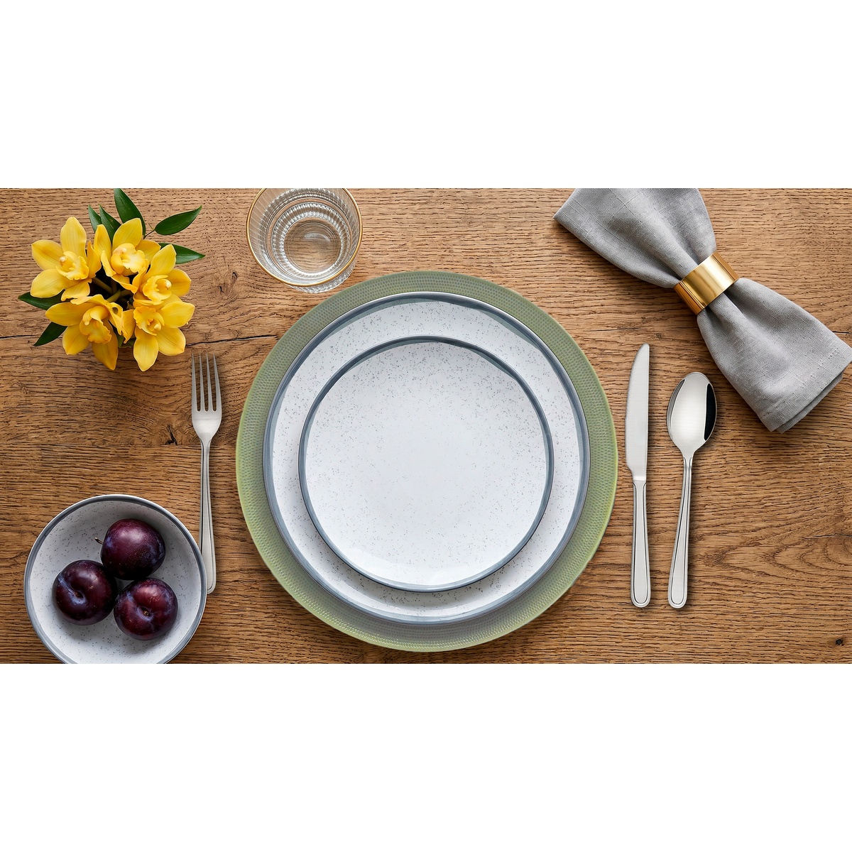 Jogo de Pratos Tramontina Vesuvio em Porcelana com Bowl 12 Pe&ccedil;as Cor Branco - SKU 96990203 - 11 image number 10