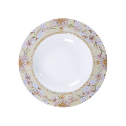 Prato Fundo Tramontina Ess&ecirc;ncia Do C&iacute;rio em Porcelana Decorada 23 cm Cor Decorado - SKU 96990238