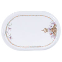 Prato Oval Tramontina Ess&ecirc;ncia Do C&iacute;rio em Porcelana Decorada 31 cm Cor Branco - SKU 96990240 - 1 image number 0