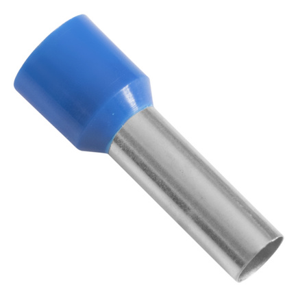 Terminais de Conexão Tubulares Tramontina em cobre estanhado e nylon 16 mm² x 18 Azul 20 Peças