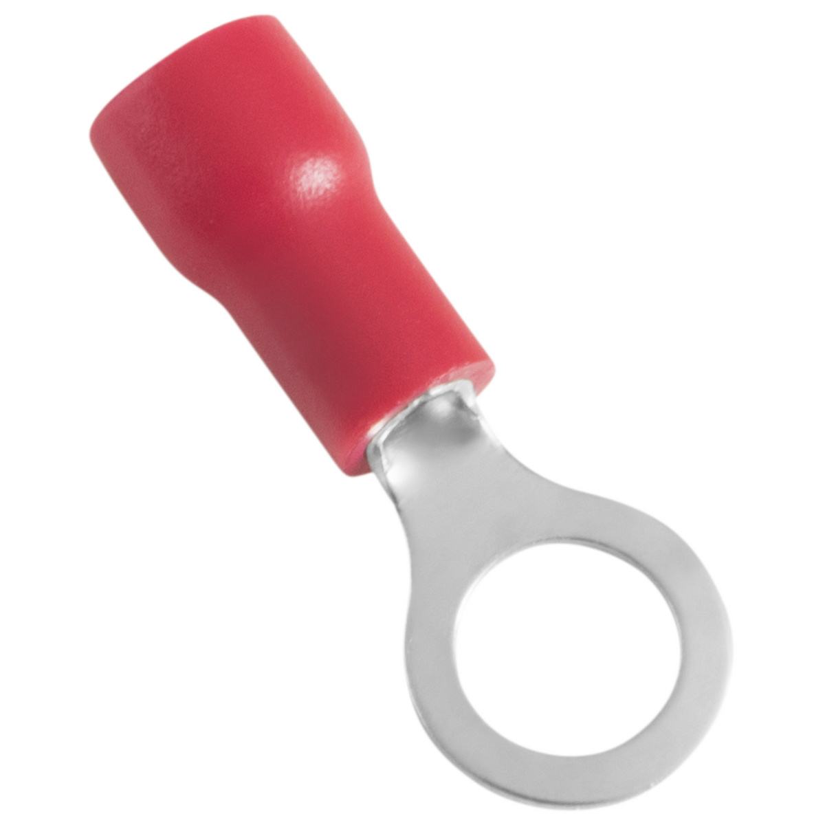 Terminais de Conexão Olhal Tramontina em cobre estanhado e nylon 1,5 mm² x 8,0 mm x M5 Vermelho 50 Peças - SKU 55936033 - 1 image number 0