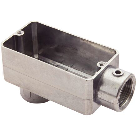 
Condulete Fixo 3" Tipo LB Tramontina com Tampa e Rosca com Pintura Eletrostática a Pó
