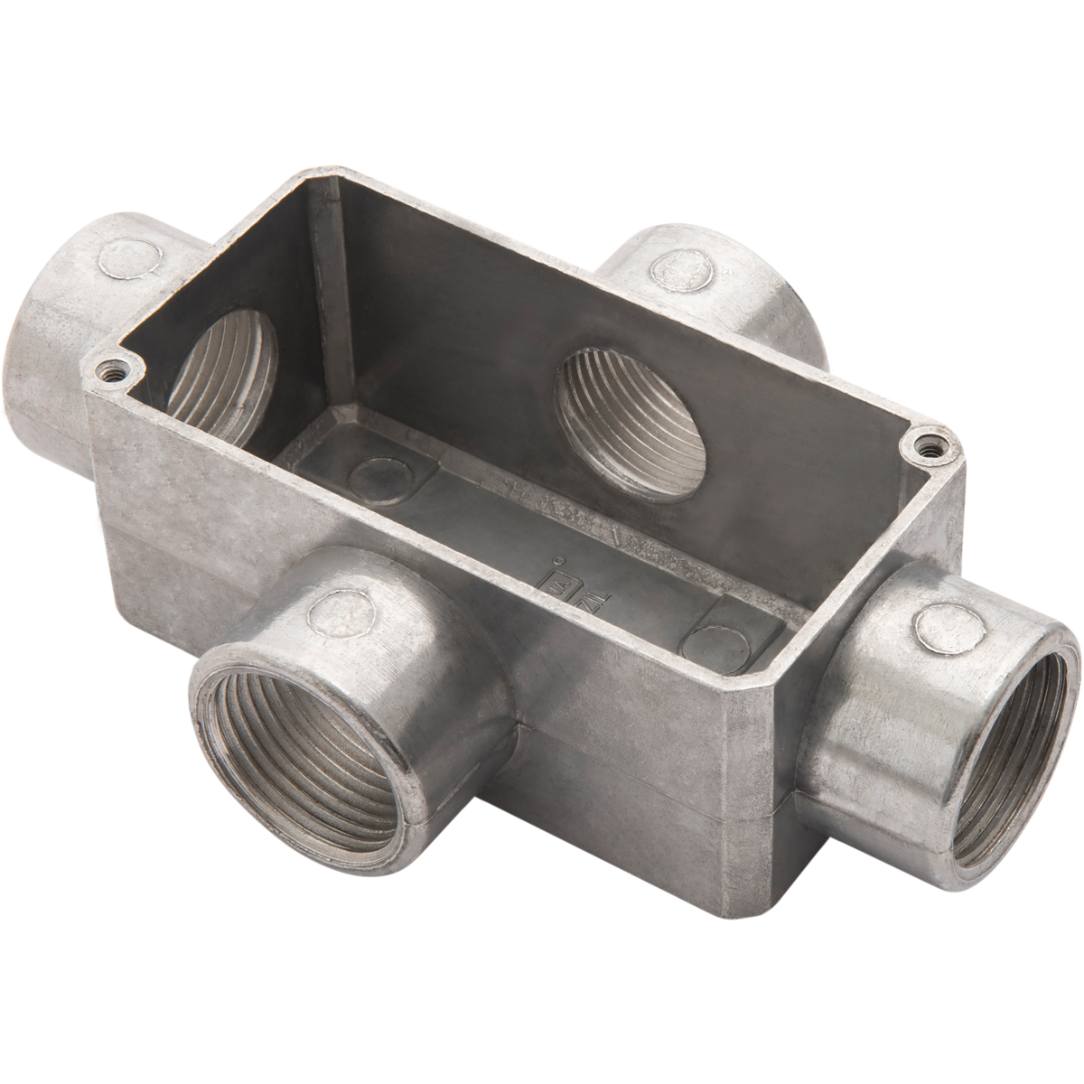 Conduit box 1" type "X" withtout cover/ thread BSP / without paint