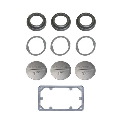 Kit de Vedação IP54 para Condulete Múltiplo 3/4" Tramontina