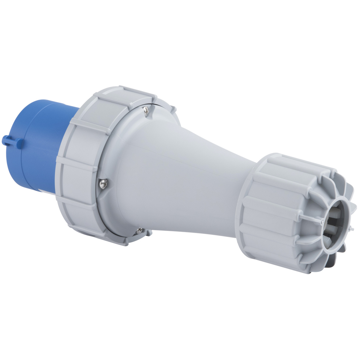 Plugue M&oacute;vel Industrial 3P+T Tramontina 63 A 220-250 V 9 H IP67 Cor Azul - SKU 56255029 - 8 image number 7