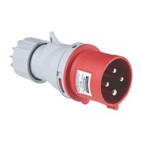 Tramontina industrial male plug 3P+T 32 A 380-415 VAC 6h