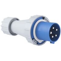 Plugue Móvel Industrial 3P+N+T Tramontina 63 A 220-250 V 9 H IP67