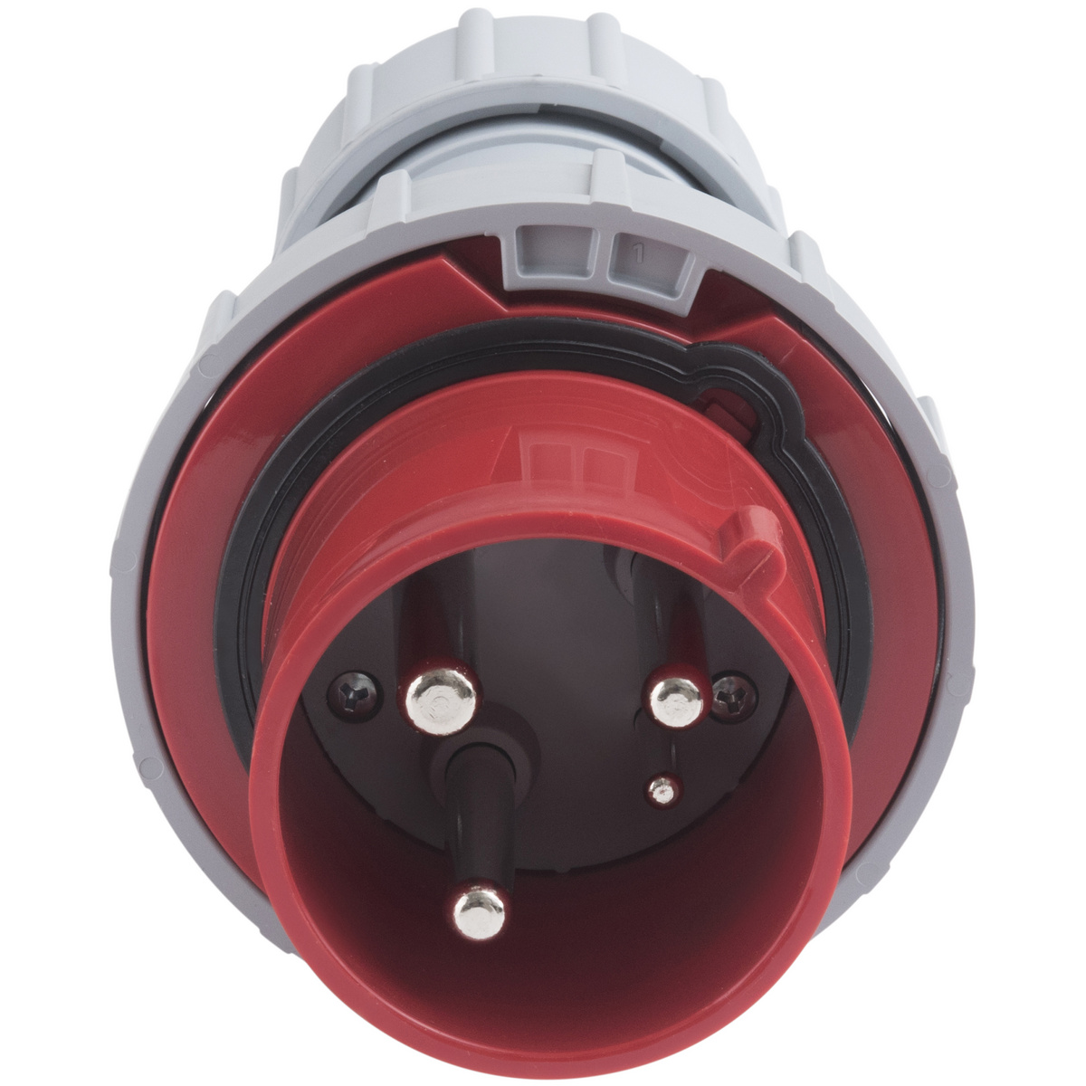 Plugue M&oacute;vel Industrial 2P+T Tramontina 125 A 380-415 V 6 H IP67 Cor Azul - SKU 56255050 - 5 image number 4