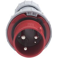 Plugue M&oacute;vel Industrial 2P+T Tramontina 125 A 380-415 V 6 H IP67 Cor Azul - SKU 56255050 - 5 image number 4