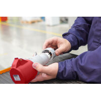 Tomada de Acoplamento Industrial 3P+T 16 A 380-415 Vca 6 H Tramontina Cor Vermelho - SKU 56255133 - 7 image number 6