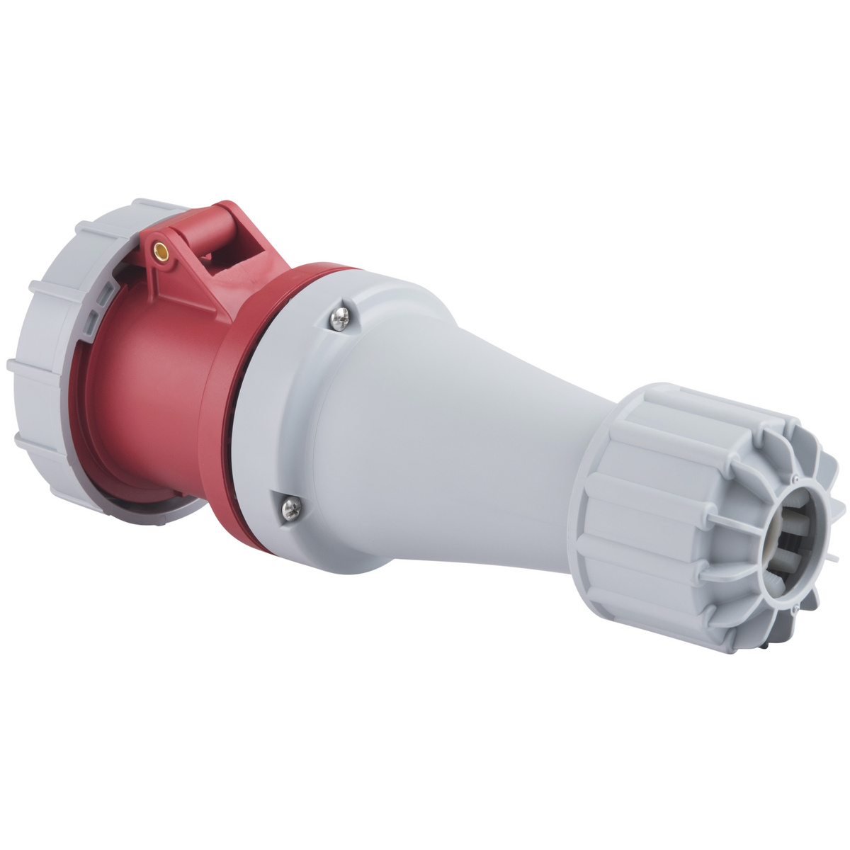 Tomada de Acoplamento Industrial 2P+T Tramontina 63 A 380-415 V 6 H IP67 Cor Azul - SKU 56255142 - 6 image number 5