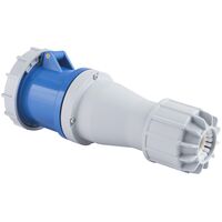 Tomada de Acoplamento Industrial 3P+T Tramontina 125 A 220-250 V 9 H IP67 Cor Azul - SKU 56255146 - 10 image number 9