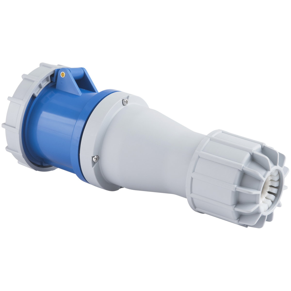 Tomada de Acoplamento Industrial 3P+N+T Tramontina 125 A 220-250 V 9 H Cor Azul - SKU 56255147 - 8 image number 7