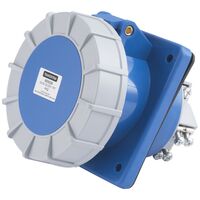 Tomada de Embutir Tramontina 3P+T 63 A 220-250 V 09h IP67 Cor Azul - SKU 56255229 - 9 image number 8